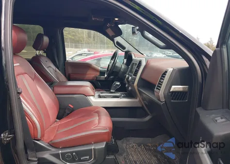 2018 Ford F-150 Platinum from USA, damaged, VIN 1FTEW1E50JFB17798